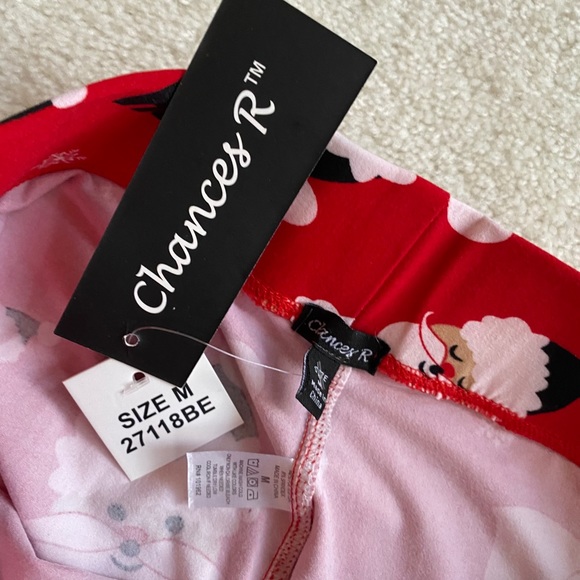 NWOT Santa leggings - Picture 9 of 9